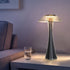 LED Tischlampe Touch dimmbar rauchgrau – USB Akku Nachttischlampe